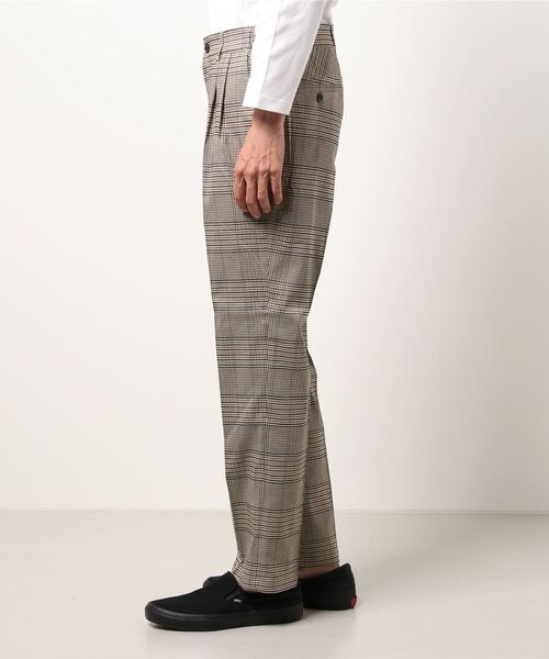 SPENDY'S Store（スペンディーズストア）の「洗える！ドライイージーチェックパンツ（その他パンツ・メンズ・ブラウン系その他/グレー系その他・M/LL/L）」の4枚目の写真