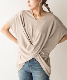 MILLION CARATS | 【STYLE4】フロントドレープカットソー(Tシャツ/カットソー)