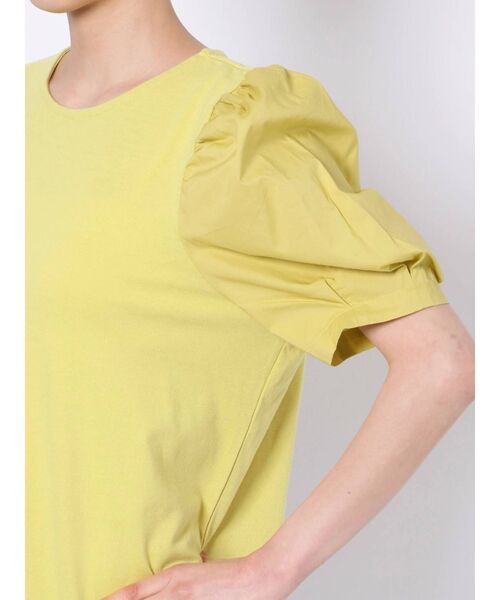 Ungrid（アングリッド）の「【WEB限定】パワショルパフスリーブTee（Tシャツ/カットソー・レディース・ブラック/オフホワイト/グリーン系その他・FREE）」の18枚目の写真