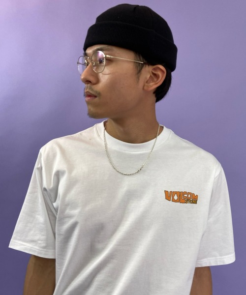 VOLCOM（ボルコム）の「【ムラサキスポーツ別注】VOLCOM/ボルコム バックプリントTシャツ AF522010（Tシャツ/カットソー・メンズ・ブラック/ホワイト・XL/L/M）」の8枚目の写真