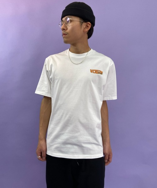 VOLCOM（ボルコム）の「【ムラサキスポーツ別注】VOLCOM/ボルコム バックプリントTシャツ AF522010（Tシャツ/カットソー・メンズ・ブラック/ホワイト・XL/L/M）」の6枚目の写真