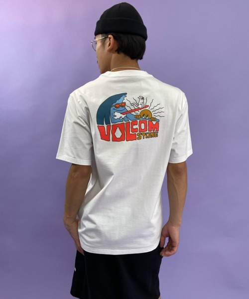 VOLCOM（ボルコム）の「【ムラサキスポーツ別注】VOLCOM/ボルコム バックプリントTシャツ AF522010（Tシャツ/カットソー・メンズ・ブラック/ホワイト・XL/L/M）」の11枚目の写真