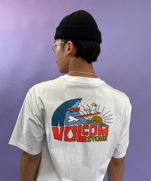 VOLCOM（ボルコム）の「【ムラサキスポーツ別注】VOLCOM/ボルコム バックプリントTシャツ AF522010（Tシャツ/カットソー・メンズ・ブラック/ホワイト・XL/L/M）」の12枚目の写真
