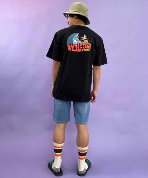 VOLCOM（ボルコム）の「【ムラサキスポーツ別注】VOLCOM/ボルコム バックプリントTシャツ AF522010（Tシャツ/カットソー・メンズ・ブラック/ホワイト・XL/L/M）」の20枚目の写真