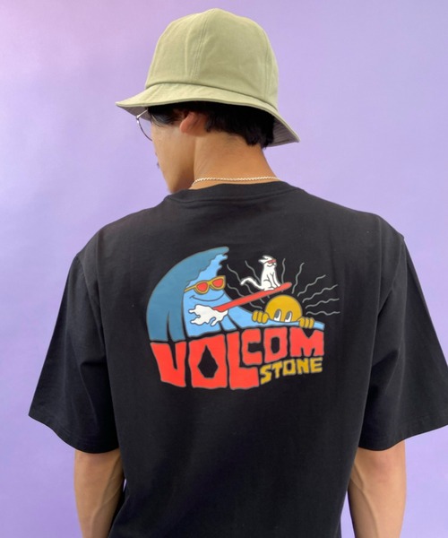 VOLCOM（ボルコム）の「【ムラサキスポーツ別注】VOLCOM/ボルコム バックプリントTシャツ AF522010（Tシャツ/カットソー・メンズ・ブラック/ホワイト・XL/L/M）」の19枚目の写真