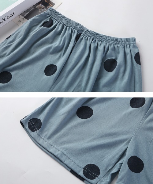 MAISON DE THERESE（メゾン ド テレーズ）の「パジャマ（ルームウェア/パジャマ・レディース・ブルー/ホワイト/C・L/XL/M）」の15枚目の写真