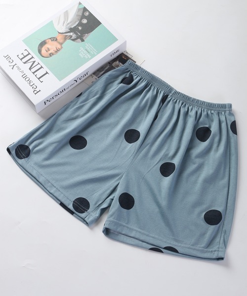 MAISON DE THERESE（メゾン ド テレーズ）の「パジャマ（ルームウェア/パジャマ・レディース・ブルー/ホワイト/C・L/XL/M）」の5枚目の写真