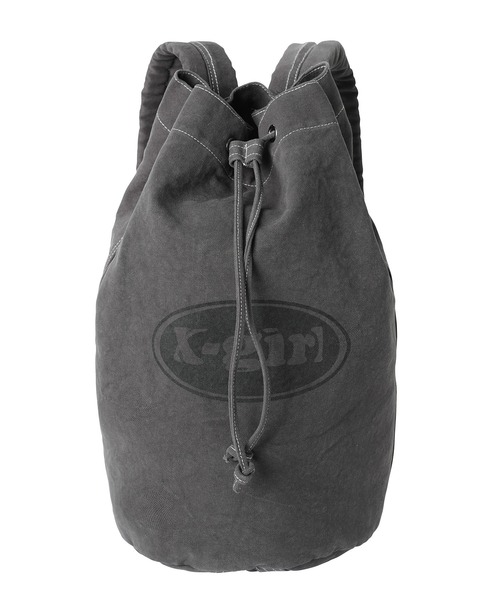 X-girl（エックスガール）の「EASY BACKPACK（バックパック/リュック・レディース・ホワイト/チャコール・ONE SIZE）」の15枚目の写真