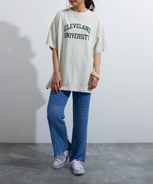 パンツ その他パンツ Lalalalaborn クロシェ編み透かしニットパンツ その他パンツ Lala Born ララボーン のファッション