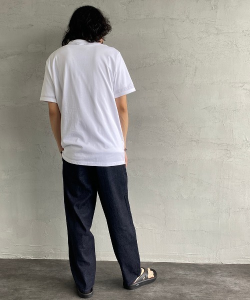 FRED PERRY（フレッドペリー）の「[FRED PERRY/フレッドペリー] ワンポイントロゴ刺繍Tシャツ（Tシャツ/カットソー・レディース・ホワイト/ブラック・XS/L/M/S）」の11枚目の写真