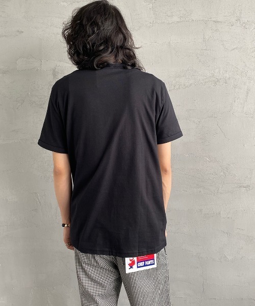 FRED PERRY/フレッドペリー] ワンポイントロゴ刺繍Tシャツ（T