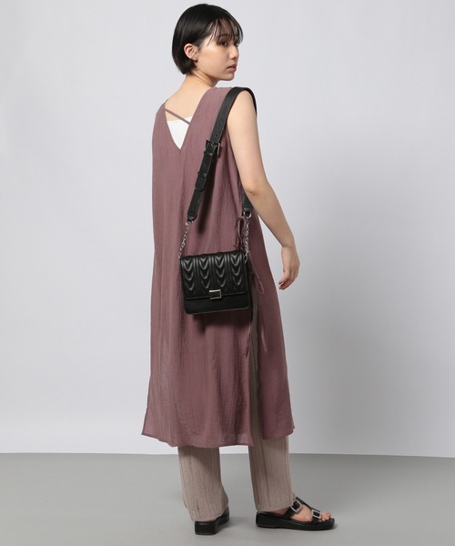 PAGEBOY(ページボーイ)の「サイドリボンノースリワンピース(ワンピース・レディース・ブラック/ブラウン系その他・FREE)」の6枚目の写真