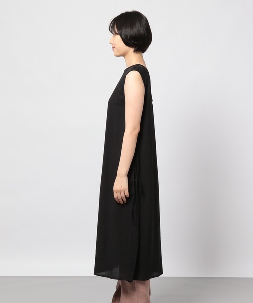 PAGEBOY(ページボーイ)の「サイドリボンノースリワンピース(ワンピース・レディース・ブラック/ブラウン系その他・FREE)」の9枚目の写真