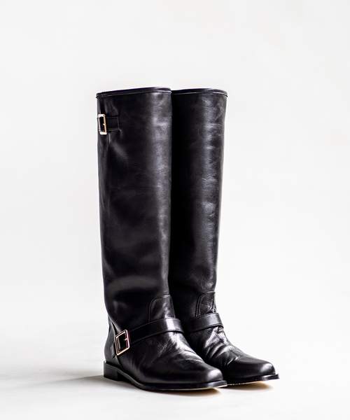 VERMEIL par iena(ヴェルメイユパーイエナ)の「【NEBULONI E./ネブローニ】 LUKE LONG BOOTS◆(ブーツ・レディース・ブラック・35/36/38/39/37)」の15枚目の写真