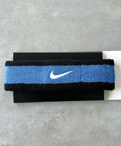 NIKE(ナイキ)の「NIKE(ナイキ)/スウッシュ 刺繍 無地 ヘアバンド ヘッドバンド(ヘアバンド・レディース・ブラック/グレー/ホワイト/ネイビー/グリーン/レッド/ブルー/ピンク/オレンジ/その他1/その他2/ピンク系その他/その他4/その他5/その他6/オレンジ系その他/その他7/ダークグリーン/ライトブルー/オレンジ系その他2/ワイン/ダークグレー/パープル・FREE)」の18枚目の写真
