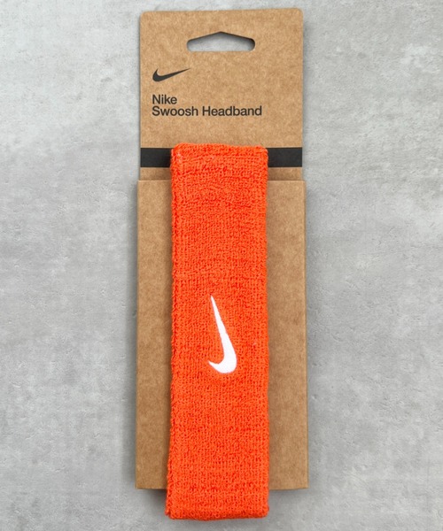 セール】NIKE(ナイキ)/スウッシュ 刺繍 無地 ヘアバンド ヘッドバンド