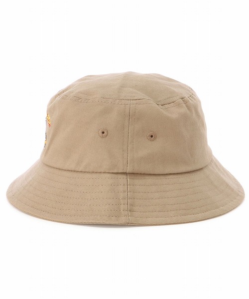 FRUIT OF THE LOOM(フルーツオブザルーム)の「FRUIT OF THE LOOM 【KIDS】FRUIT MAN BUCKET HAT(ハット・キッズ・ブラック/ベージュ/グリーン/レンガ・FREE)」の7枚目の写真