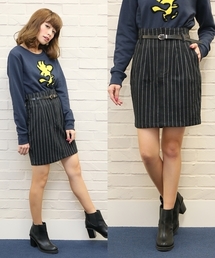 Heather | ピンストコクーンスカート　555159(スカート)