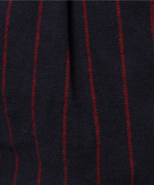 Heather（ヘザー）の「ピンストコクーンスカート　555159（スカート・レディース・ブラック×ホワイト/グリーン系その他/レッド系その他・MEDIUM/SMALL）」の17枚目の写真