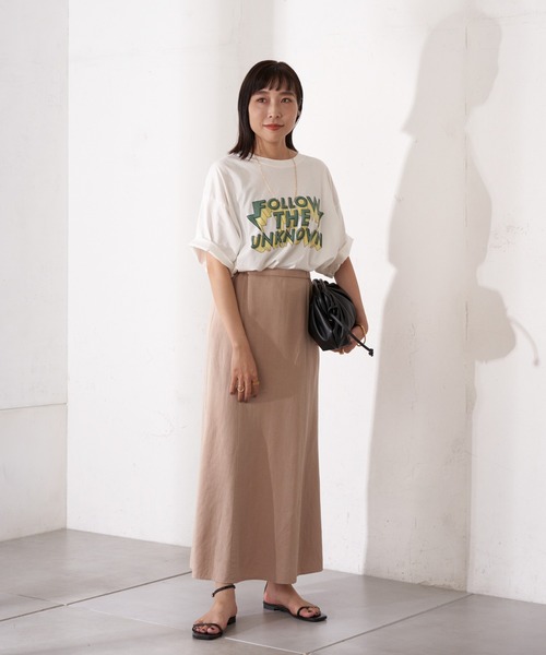 LOUNGEDRESS(ラウンジドレス)の「FOLLOW Tシャツ(Tシャツ/カットソー・レディース・ブラック/オフホワイト・FREE)」の11枚目の写真