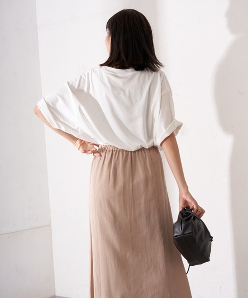 LOUNGEDRESS(ラウンジドレス)の「FOLLOW Tシャツ(Tシャツ/カットソー・レディース・ブラック/オフホワイト・FREE)」の17枚目の写真