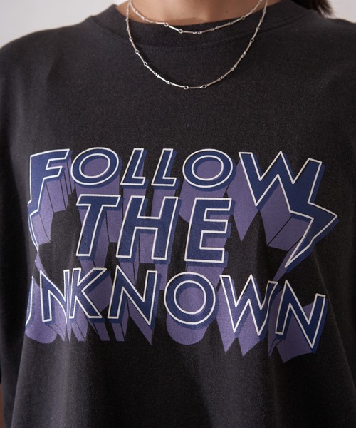 LOUNGEDRESS(ラウンジドレス)の「FOLLOW Tシャツ(Tシャツ/カットソー・レディース・ブラック/オフホワイト・FREE)」の21枚目の写真
