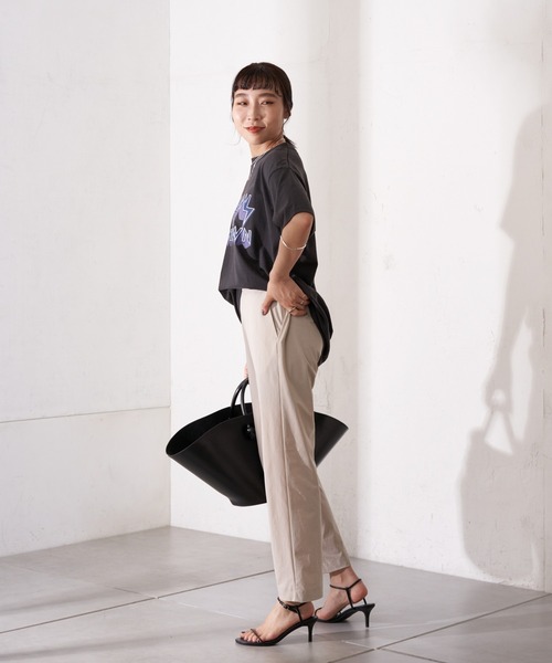 LOUNGEDRESS(ラウンジドレス)の「FOLLOW Tシャツ(Tシャツ/カットソー・レディース・ブラック/オフホワイト・FREE)」の20枚目の写真