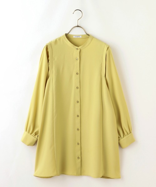 GLACIER（グラシア）の「ボリューム袖ブラウス（シャツ/ブラウス・レディース・ブラック/ライム/モカ/ブルー系その他/アイボリー・S/M/L）」の20枚目の写真