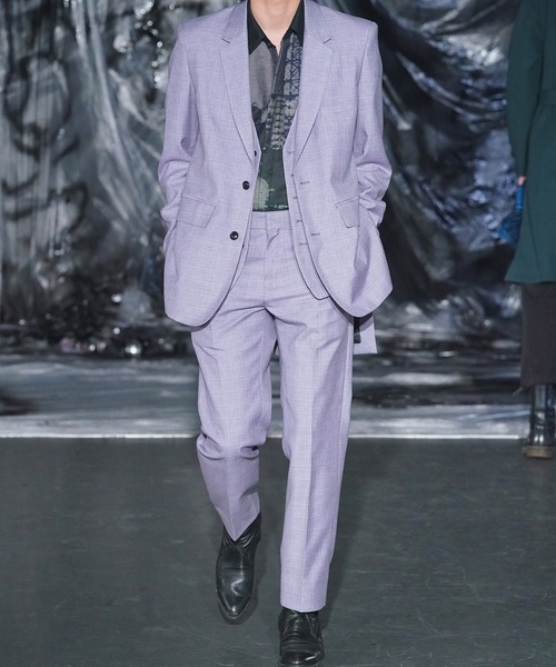 Azuma.（アズマ）の「Azuma. KASURI FLAP TROUSERS (21AH-PT-01)（その他パンツ・メンズ・パープル・00/0）」の2枚目の写真