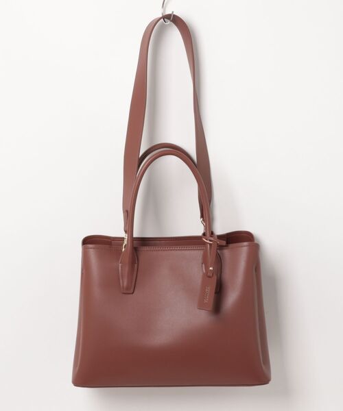 BASE（ベース）の「三層式 2WAY ショルダーバッグ ミニボストン 通勤バッグ（ショルダーバッグ・レディース・グレー/ブラック/ベージュ系その他/ベージュ/ブラウン・FREE）」の4枚目の写真