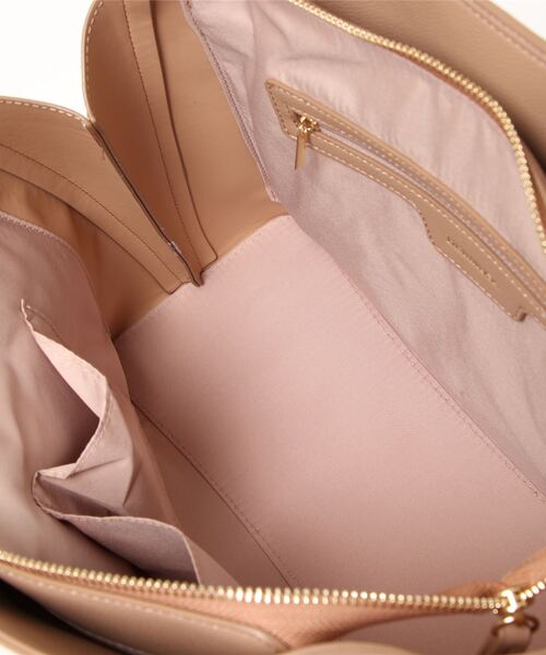 BASE（ベース）の「三層式 2WAY ショルダーバッグ ミニボストン 通勤バッグ（ショルダーバッグ・レディース・グレー/ブラック/ベージュ系その他/ベージュ/ブラウン・FREE）」の9枚目の写真