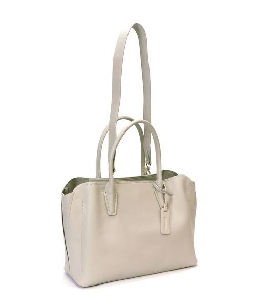 BASE（ベース）の「三層式 2WAY ショルダーバッグ ミニボストン 通勤バッグ（ショルダーバッグ・レディース・グレー/ブラック/ベージュ系その他/ベージュ/ブラウン・FREE）」の13枚目の写真