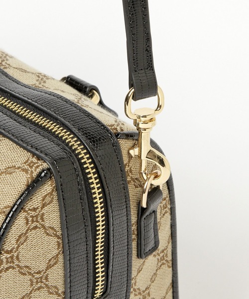 Andemiu(アンデミュウ)の「スクエアボストンバッグ217755(ボストンバッグ・レディース・ブラウン/マルチ/その他/ベージュ/ネイビー・FREE)」の22枚目の写真