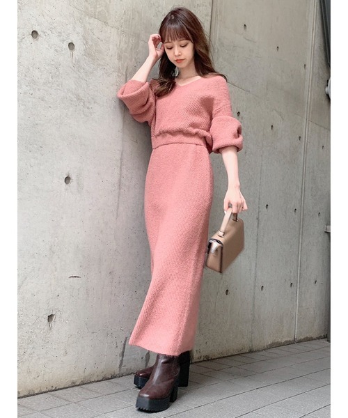 セール ウエストマークニットワンピース ワンピース Dazzlin ダズリン のファッション通販 Zozotown