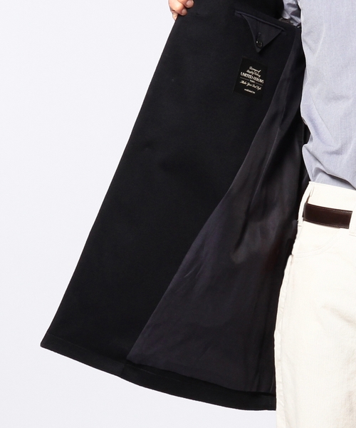 ☆ロロピアーナ☆ユナイテッドアローズ　ストームシステム　ウールステンカラーコート セール】SHIPS: LORO PIANA FABRIC ストーム システム ステン