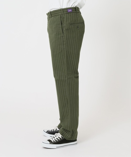 Lee（リー）の「【Lee×JOURNAL STANDARD / リー】別注 WORK STRIPE パンツ（その他パンツ・メンズ・ブラウン/グリーン/ネイビー・SMALL/MEDIUM/LARGE）」の15枚目の写真