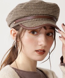 N.(N. Natural Beauty Basic) | 【Casselini】チェック柄キャスケット(ハット)