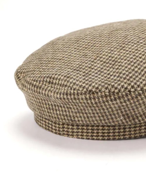 N.（N. Natural Beauty Basic）（エヌエヌナチュラルビューティーベーシック）の「【Casselini】チェック柄キャスケット（ハット・レディース・ベージュ系その他・FREE）」の8枚目の写真