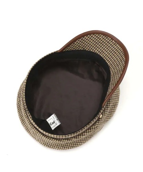 N.（N. Natural Beauty Basic）（エヌエヌナチュラルビューティーベーシック）の「【Casselini】チェック柄キャスケット（ハット・レディース・ベージュ系その他・FREE）」の9枚目の写真