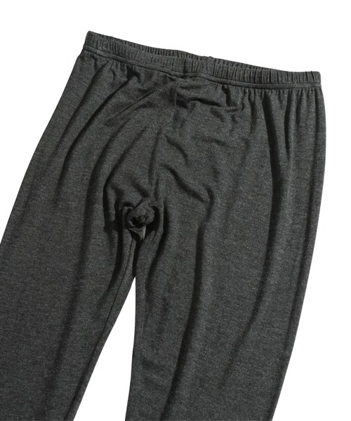 iS ScoLar（イズスカラー）の「蝶オリジナル裾レースレギンス（レギンス/スパッツ・レディース・ブラック/チャコールグレー・M）」の8枚目の写真