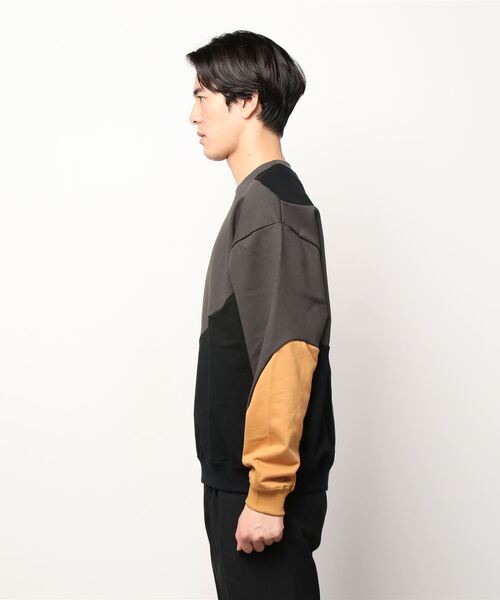 soe（ソーイ）の「【soe】3CC SWEAT SHIRT COLLABORATED WITH PRE_（Tシャツ/カットソー・メンズ・カーキ・2/3）」の3枚目の写真