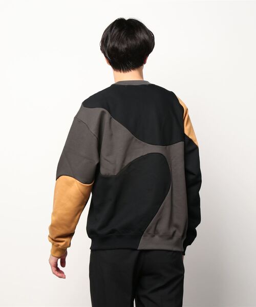 soe（ソーイ）の「【soe】3CC SWEAT SHIRT COLLABORATED WITH PRE_（Tシャツ/カットソー・メンズ・カーキ・2/3）」の2枚目の写真