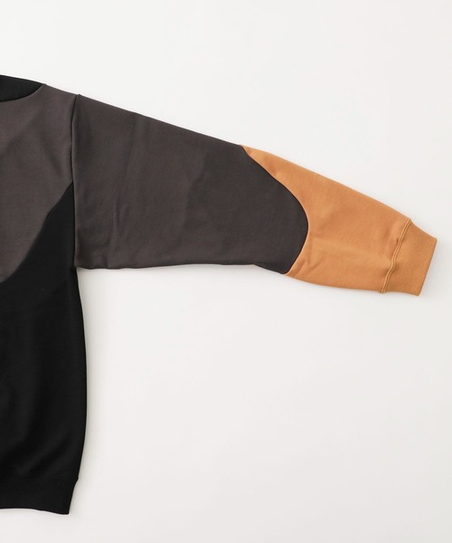 soe（ソーイ）の「【soe】3CC SWEAT SHIRT COLLABORATED WITH PRE_（Tシャツ/カットソー・メンズ・カーキ・2/3）」の8枚目の写真