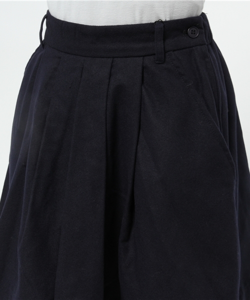 OUTLET（アウトレット）の「【Kastane】ショート丈タックキュロット（その他パンツ・レディース・ブラウン/ネイビー・FREE）」の11枚目の写真