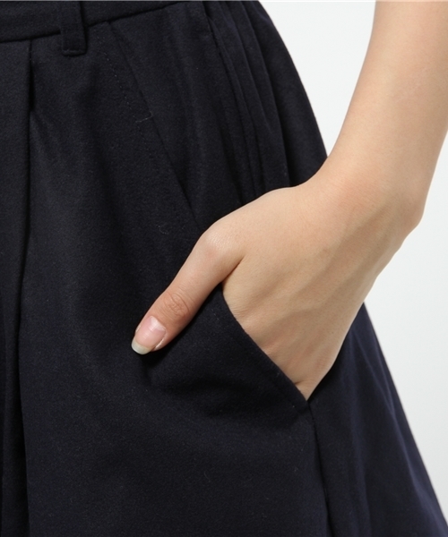 OUTLET（アウトレット）の「【Kastane】ショート丈タックキュロット（その他パンツ・レディース・ブラウン/ネイビー・FREE）」の13枚目の写真