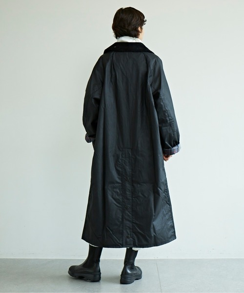 Barbour（バブアー）の「【Barbour】オーバーサイズワックスバーレー（その他アウター・レディース・ブラック/カーキ・38/36）」の6枚目の写真