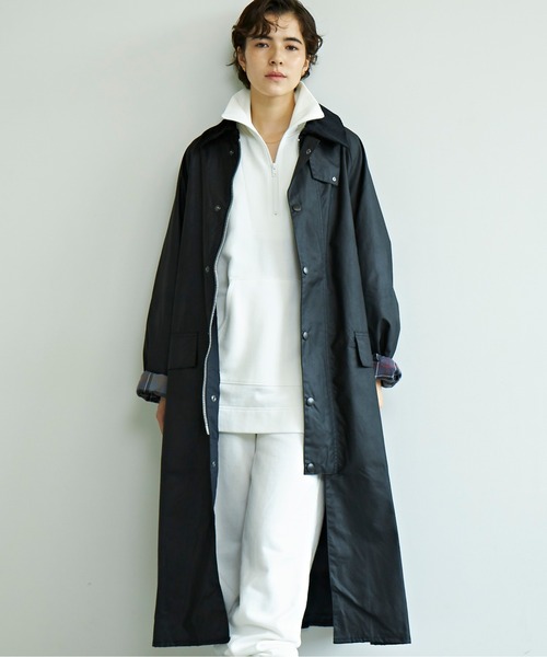 週末セール！Barbour コート　レディース Barbour ステンカラーコート コート JAPAN LIMITED” 「CALDBECK