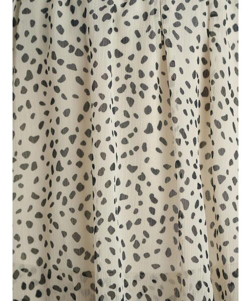 earth music&ecology(アースミュージックアンドエコロジー)の「フリルティアードスカート *(スカート・レディース・ブラック/パープル/ドット・FREE)」の20枚目の写真