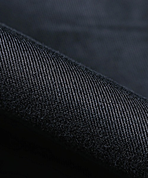 HARVESTY（ハーベスティ）の「HARVESTY/ハーベスティ チノクロスオーバーコート ロングコート（ステンカラーコート・レディース・ブラック/ベージュ/ネイビー/アイボリー・1/2）」の9枚目の写真