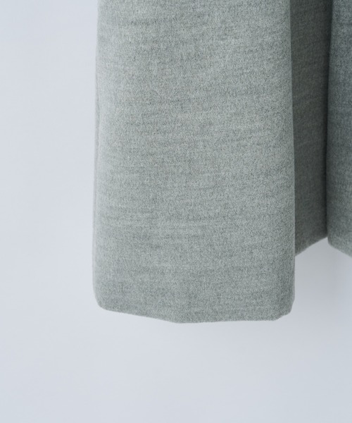 CIAOPANIC（チャオパニック）の「【WEB限定】フェイクウールオーバーステンカラーコート（ステンカラーコート・メンズ・アイボリー/ブラウン/グレー/ブラック/ネイビー/グリーン・LARGE/MEDIUM/SMALL）」の13枚目の写真